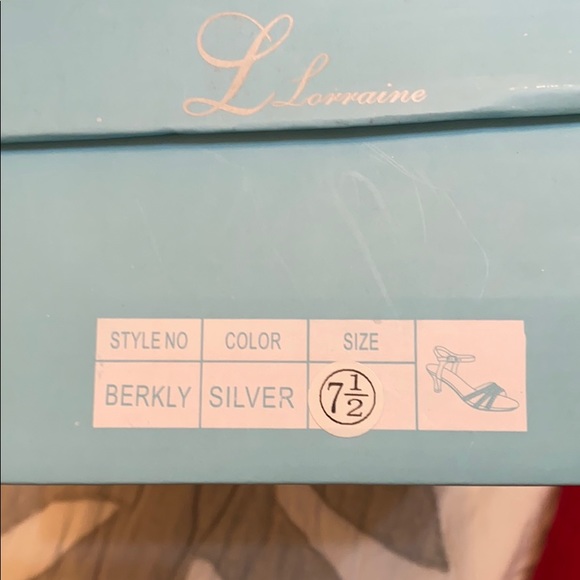 L Lorraine berkly silver size 7.5 - Picture 10 of 12
